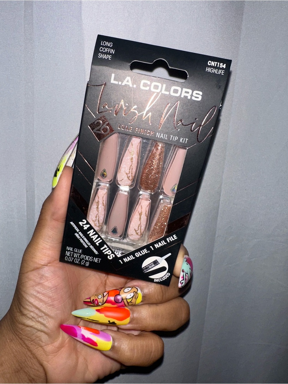 Nail Tips Packaging